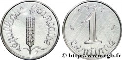 Piéfort argent de 1 centime Épi 1982 Pessac F.106/39P FDC70 