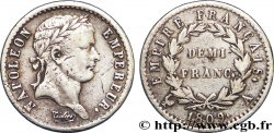 Demi-franc Napoléon Ier tête laurée, Empire français 1809 Paris F.178/1 TTB42 