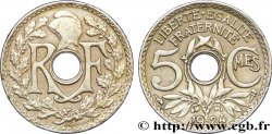 5 centimes Lindauer, petit module 1924 Paris F.122/8