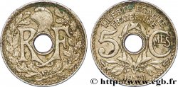 5 centimes Lindauer, petit module 1931 Paris F.122/14