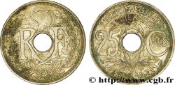 25 centimes Lindauer, maillechort 1940  F.172/4 TB30 