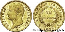 20 francs or Napoléon tête nue, type transitoire 1807 Paris F.514/1