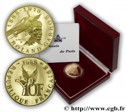 Belle Épreuve Or 10 francs - Roland Garros 1988  F.1302 1