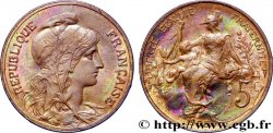 5 centimes Daniel-Dupuis 1905  F.119/15 SUP58 