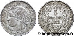 5 francs Cérès, IIe République 1851 Paris F.327/7