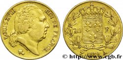 20 francs or Louis XVIII, tête nue 1819 Paris F.519/15