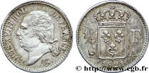 1/4 franc Louis XVIII, frappe “presque médaille” 1821 Paris F.163/20 var.