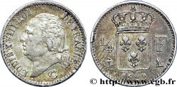 1/4 franc Louis XVIII 1822 Paris F.163/21 XF45 