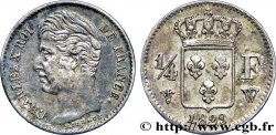 1/4 franc Charles X 1829 Lille F.164/38 TTB45 