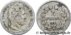 1/4 franc Louis-Philippe 1831 Strasbourg F.166/3