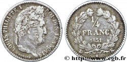 1/4 franc Louis-Philippe 1831 Bordeaux F.166/7 XF42 