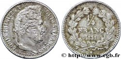 1/4 franc Louis-Philippe 1831 Lille F.166/11