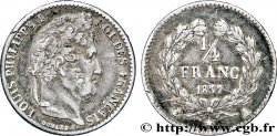 1/4 franc Louis-Philippe 1837 Paris F.166/63