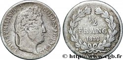 1/2 franc Louis-Philippe 1832 Lyon F.182/18 TB25 