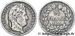 1/2 franc Louis-Philippe 1833 Lille F.182/38