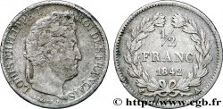 1/2 franc Louis-Philippe 1842 Paris F.182/94