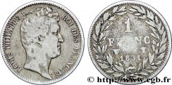 1 franc Louis-Philippe, tête nue 1831 Lille F.209/12