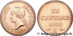 Un centime Dupré, IIe République 1850 Paris F.101/5 SUP60 