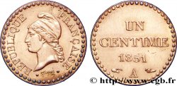 Un centime Dupré, IIe République 1851 Paris F.101/7 SUP58 