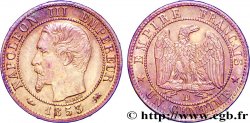 Un centime Napoléon III, tête nue 1853 Lyon F.102/4 SUP58 
