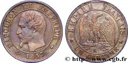 Un centime Napoléon III, tête nue 1857 Bordeaux F.102/36