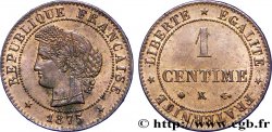 1 centime Cérès 1875 Bordeaux F.104/5