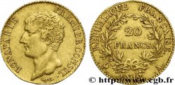 20 francs or Bonaparte Premier Consul 1804 Paris F.510/2 AU52 
