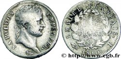 1 franc Napoléon Ier tête laurée, Empire français 1810 Limoges F.205/18 B12 