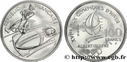 Essai Brillant Universel 100 francs - Bobsleigh / Luge Belle Epoque 1990 Paris F./
