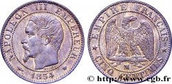 Cinq centimes Napoléon III, tête nue 1854 Marseille F.116/14