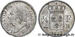 1/4 franc Louis XVIII 1822 Rouen F.163/22
