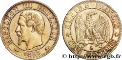 Cinq centimes Napoléon III, tête nue 1853 Paris F.116/1 TTB50 
