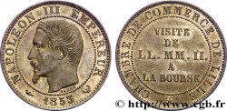 Module de cinq centimes, Visite impériale à Lille les 23 et 24 septembre 1853 1853 Lille VG.3367  SUP58 