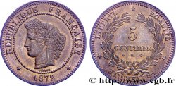 5 centimes Cérès 1872 Bordeaux F.118/6 SUP59 