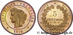 5 centimes Cérès 1874 Paris F.118/9