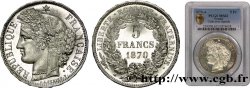 5 francs Cérès, avec légende 1870 Paris F.333/1
