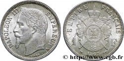 1 franc Napoléon III, tête laurée 1867 Bordeaux F.215/7