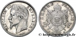 2 francs Napoléon III, tête laurée 1869 Strasbourg F.263/11