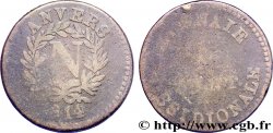 5 cent. Anvers à l’N, frappe de l’arsenal de la marine 1814 Anvers F.115C/1