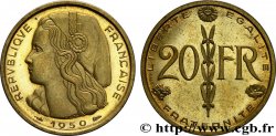 Essai du concours de 20 francs par Simon 1950 Paris GEM.209 2