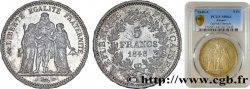 5 francs Hercule, IIe République 1848 Paris F.326/1 SUP61 
