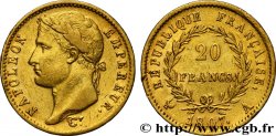 20 francs or Napoléon tête laurée, République française 1807 Paris F.515/1