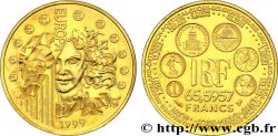 Belle Epreuve Or 65,5957 francs - La parité 1999  F.1550 1