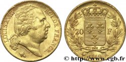 20 francs or Louis XVIII, tête nue 1819 Paris F.519/15