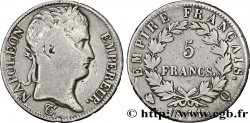 5 francs Napoléon Empereur, Empire français 1811 Perpignan F.307/37 VF20 