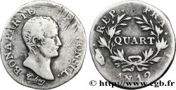 Quart (de franc) Bonaparte Premier Consul 1804 Limoges F.157/4 TB15 