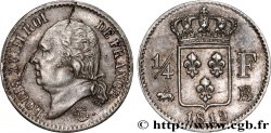 1/4 franc Louis XVIII 1819 Rouen F.163/16 TTB+ 