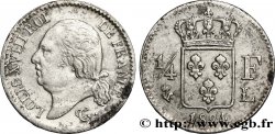 1/4 franc Louis XVIII 1824 Bayonne F.163/33 TTB50 