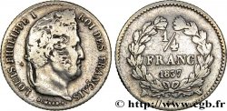 1/4 franc Louis-Philippe 1837 Lille F.166/68 TB18 