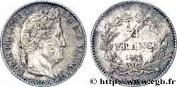 1/4 franc Louis-Philippe 1845 Lille F.166/104